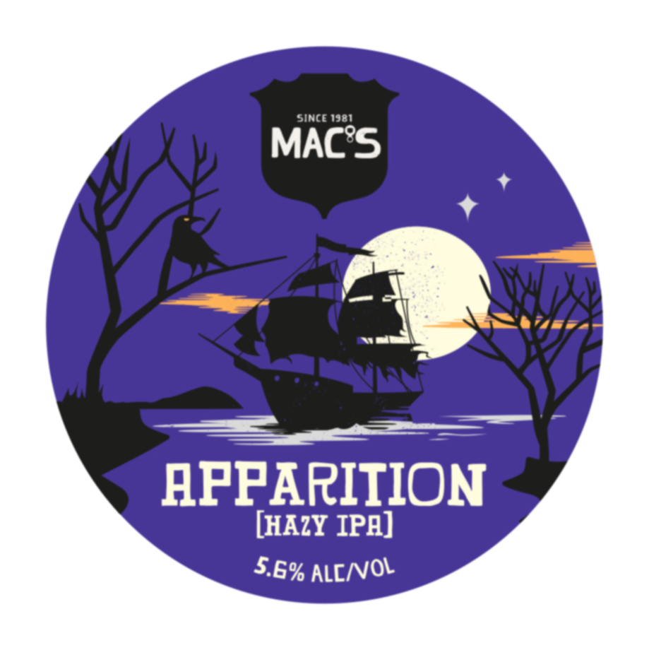 Macs Apparition Hazy IPA 5.6% 25L Keg