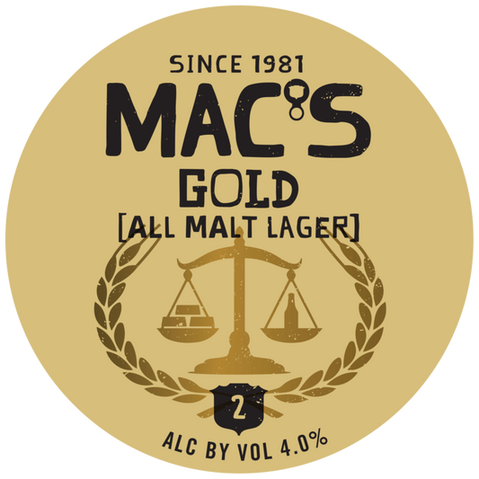 Macs Gold 50L Keg